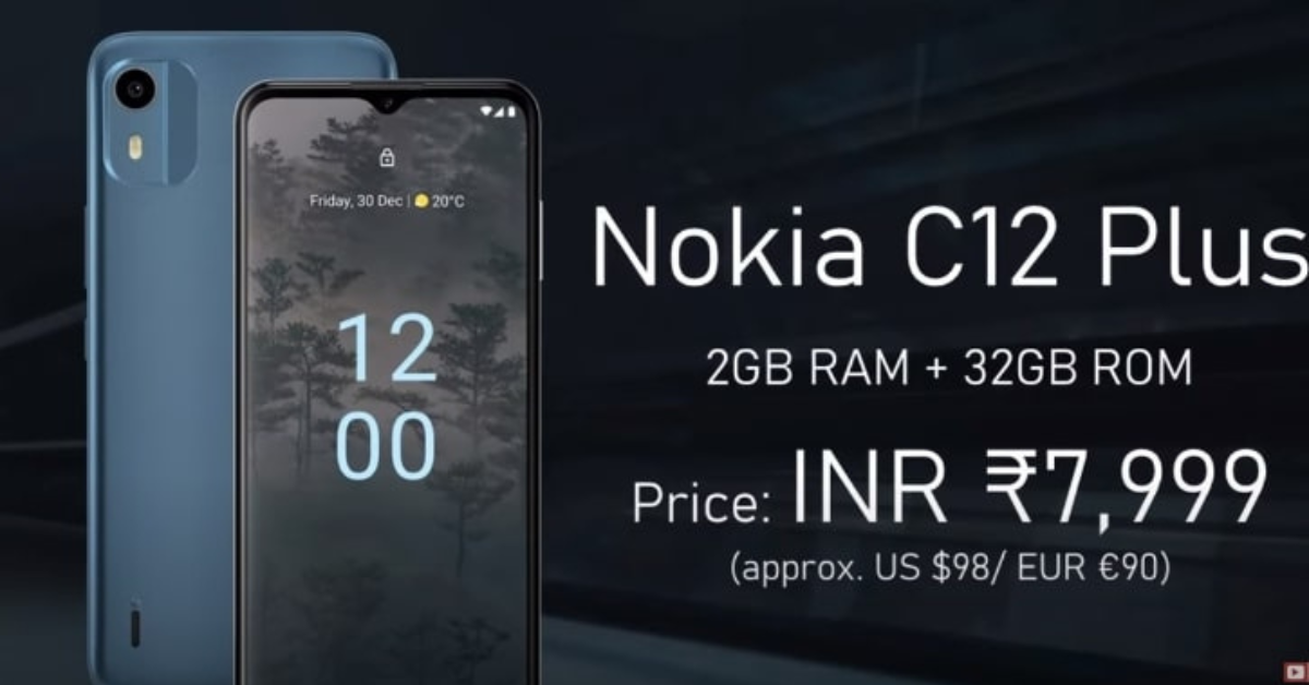 Nokia C12 Plus Display